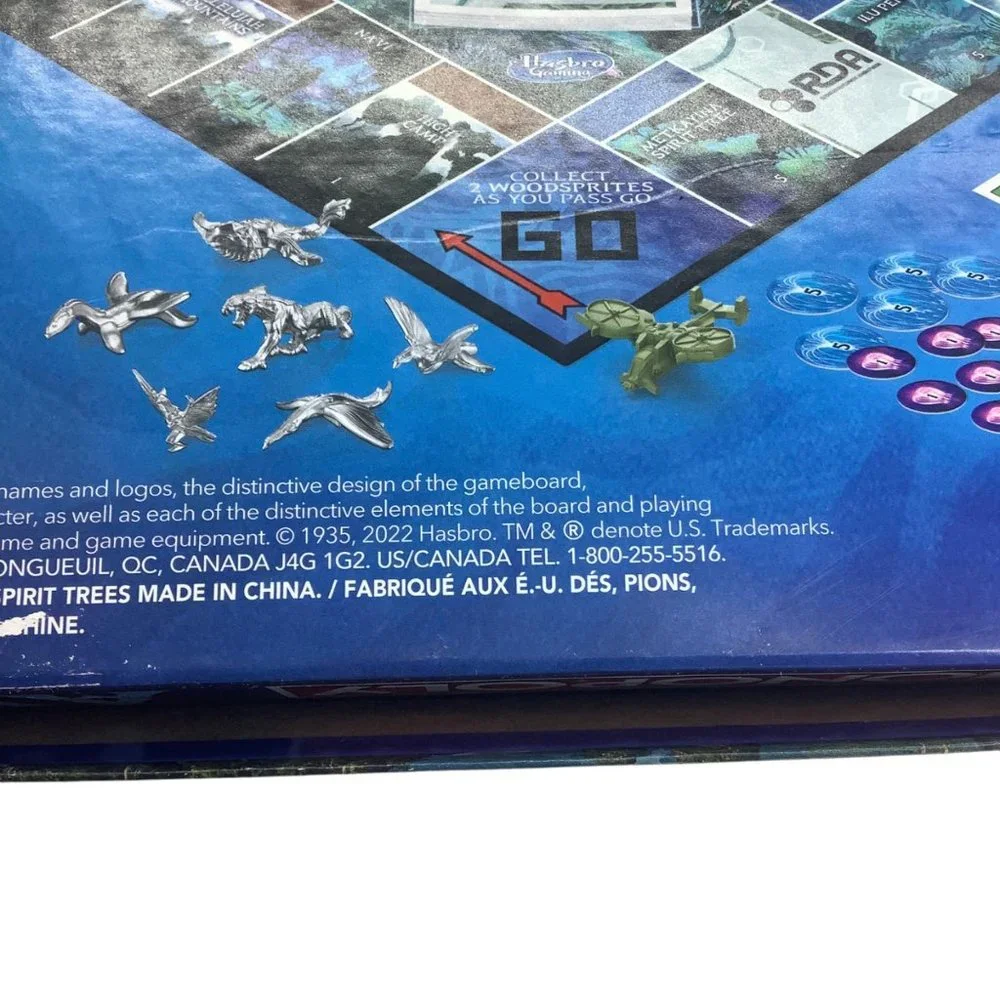 Monopoly Avatar‎ Hasbro Gaming Defend Pandora Against The RDA! Family Board Game